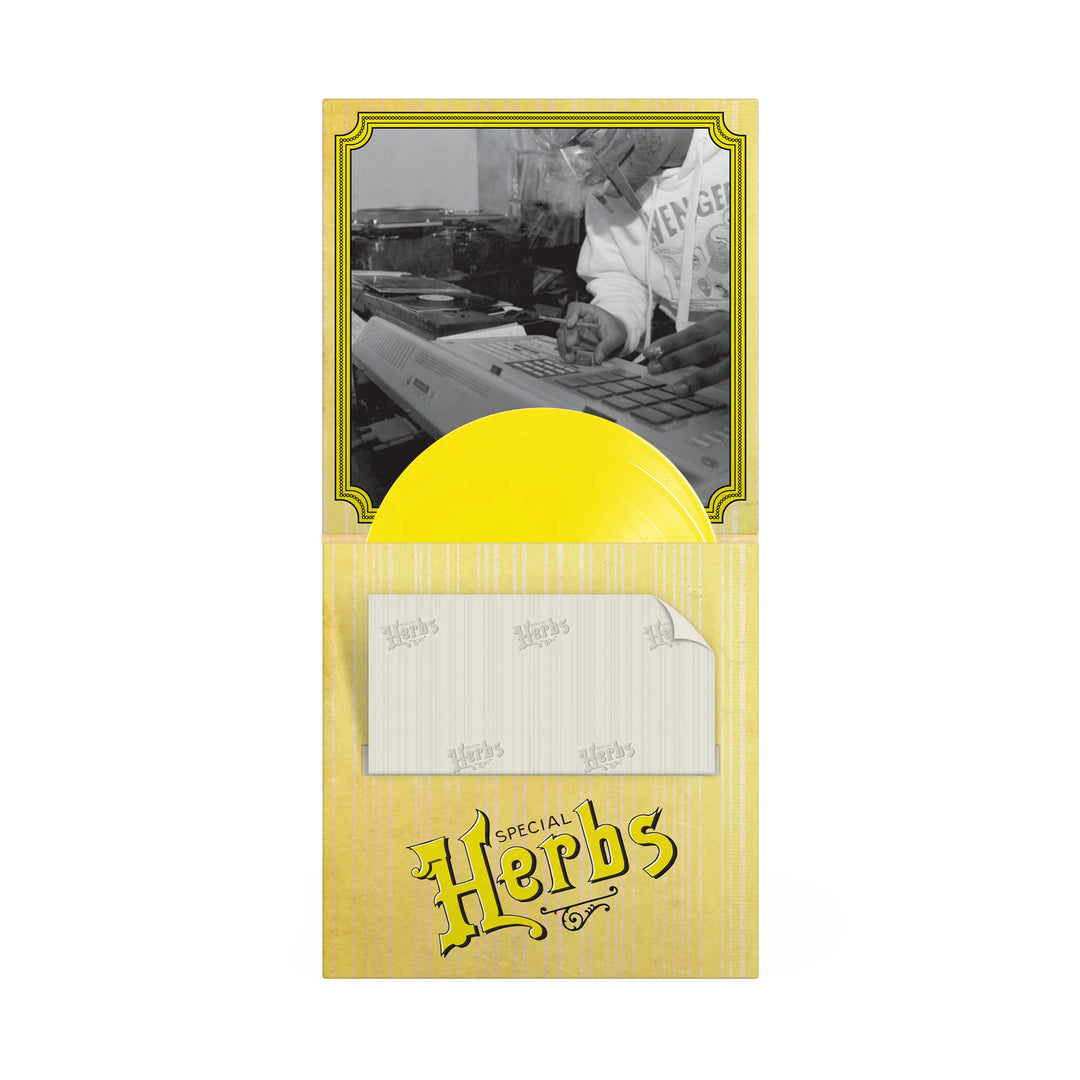 MF DOOM – Metal Fingers Presents: Special Herbs Vols. 3 & 4 – Lemon Yellow Vinyl 2 LP