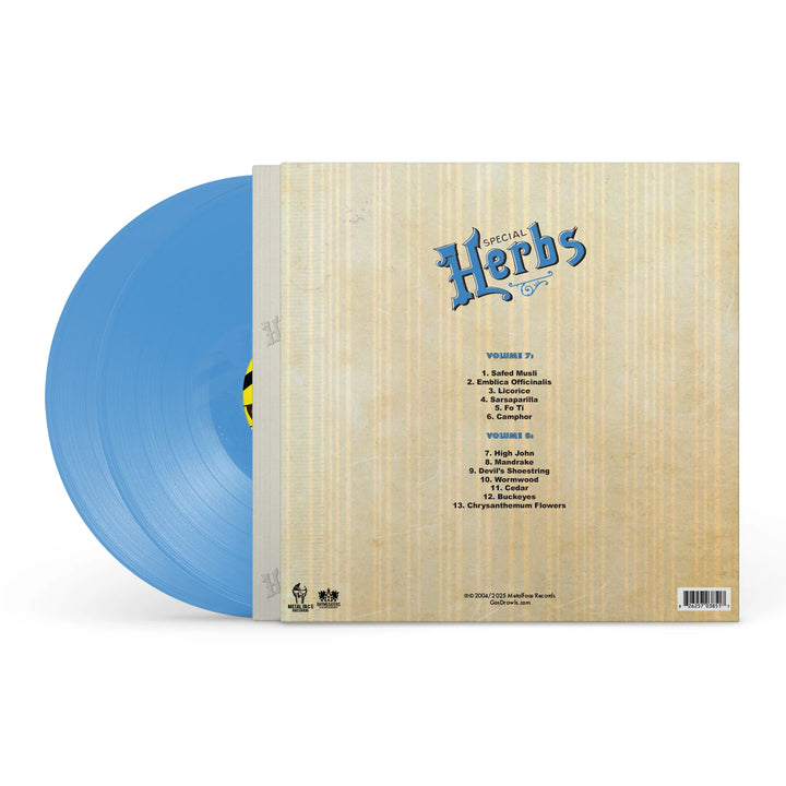 MF DOOM – Metal Fingers Presents: Special Herbs Vols. 7 & 8 – Sky Blue Vinyl 2 LP