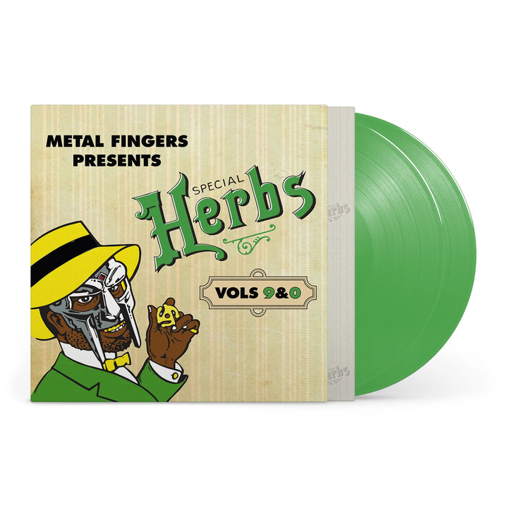 MF DOOM – Metal Fingers Presents: Special Herbs Vols. 9 & 0 – Evergreen Vinyl 2 LP