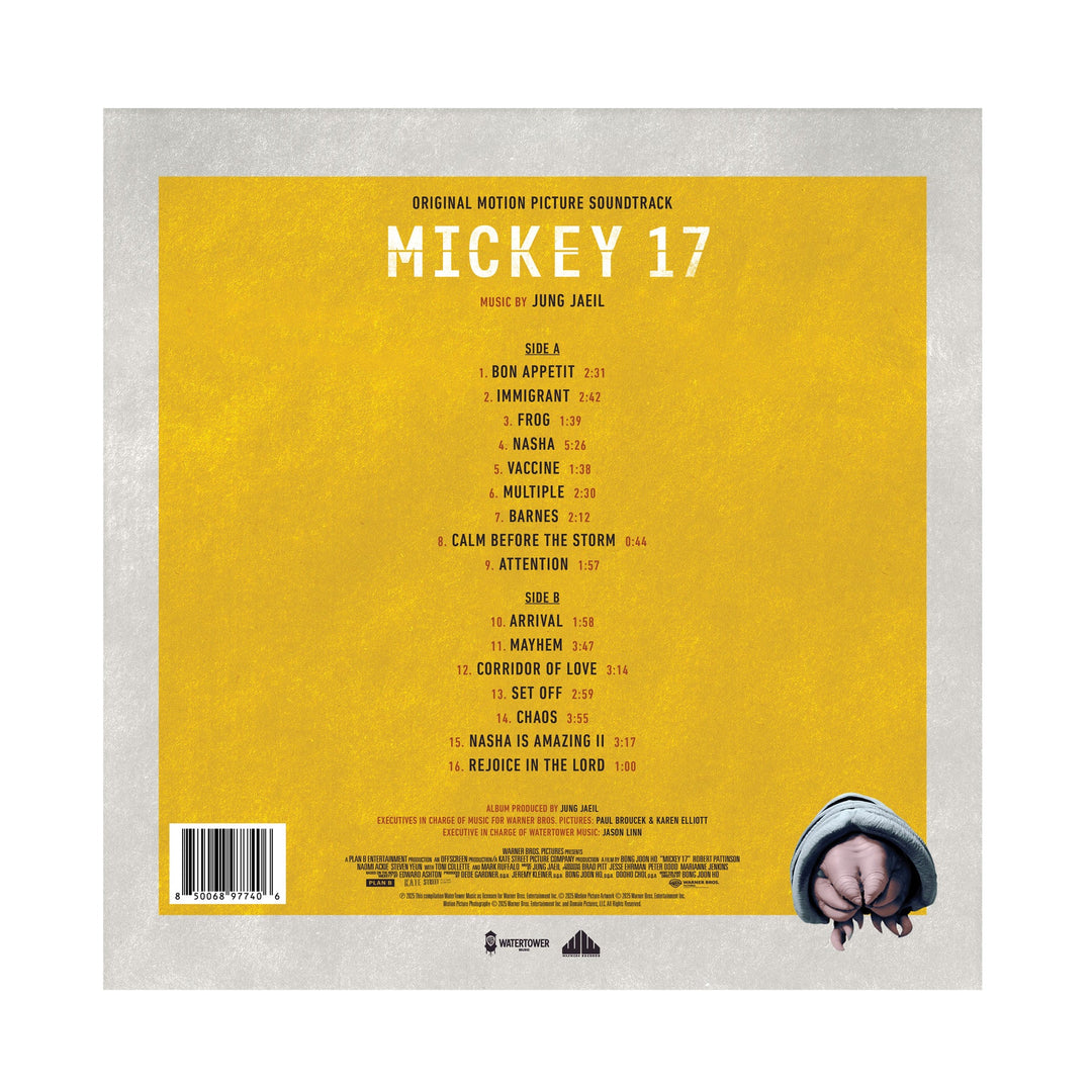 Mickey 17 OST – "Fire Hand Pour" Colored Vinyl LP