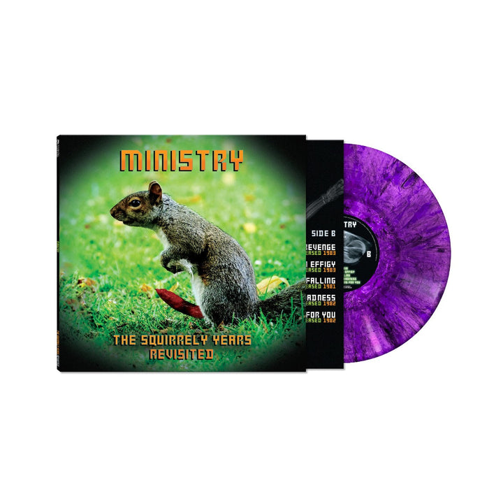 Ministry – The Squirrely Years Revisited – Purple Marble Vinyl LP