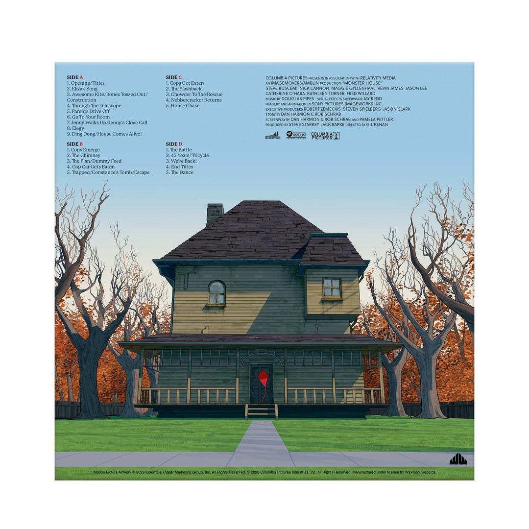 Monster House OST – Douglas Pipes – "Dynamite Demolition" Colored Vinyl 2 LP