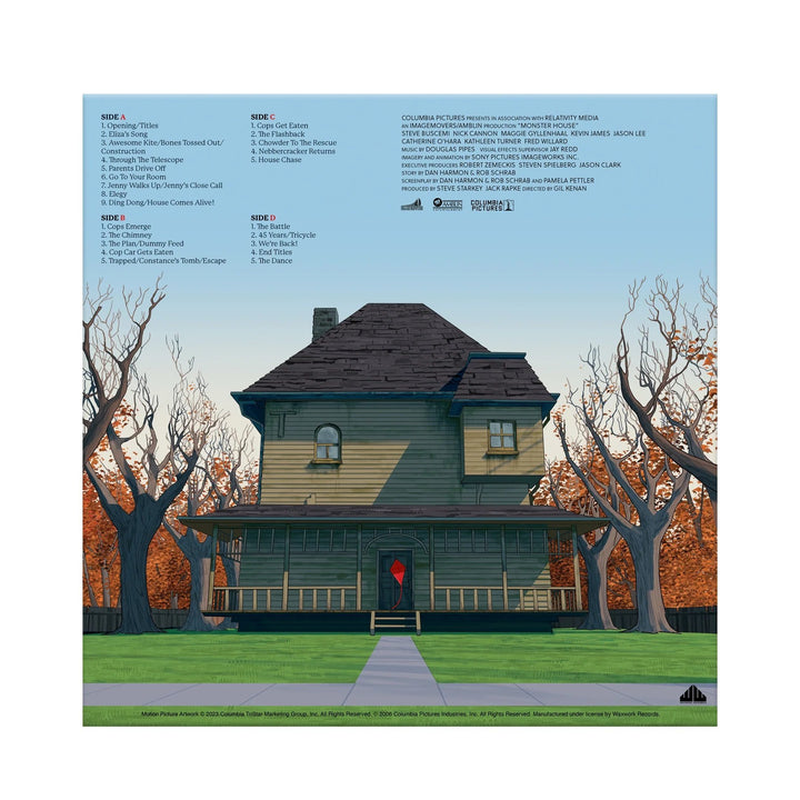 Monster House OST – Douglas Pipes – "Dynamite Demolition" Colored Vinyl 2 LP