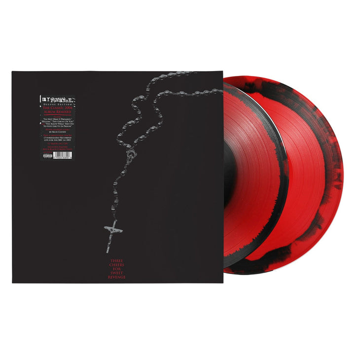 My Chemical Romance – Three Cheers For Sweet Revenge (Deluxe Edition) – Indie Exclusive Red/Black Corona Vinyl 2 LP
