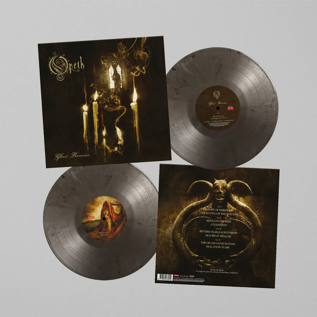 Opeth – Ghost Reveries – Limited 180-Gram Black & Silver Marble Colored Vinyl + Poster [Import]