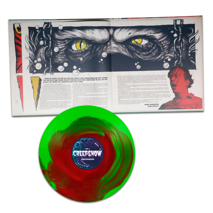 Creepshow OST – "Meteor Green & Blood Red" Swirl Vinyl LP