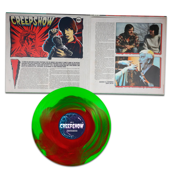 Creepshow OST – "Meteor Green & Blood Red" Swirl Vinyl LP