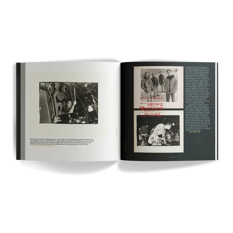 Quicksand – Slip – 30th Anniv. Deluxe Yellow/Red Swirl Vinyl LP w/Book