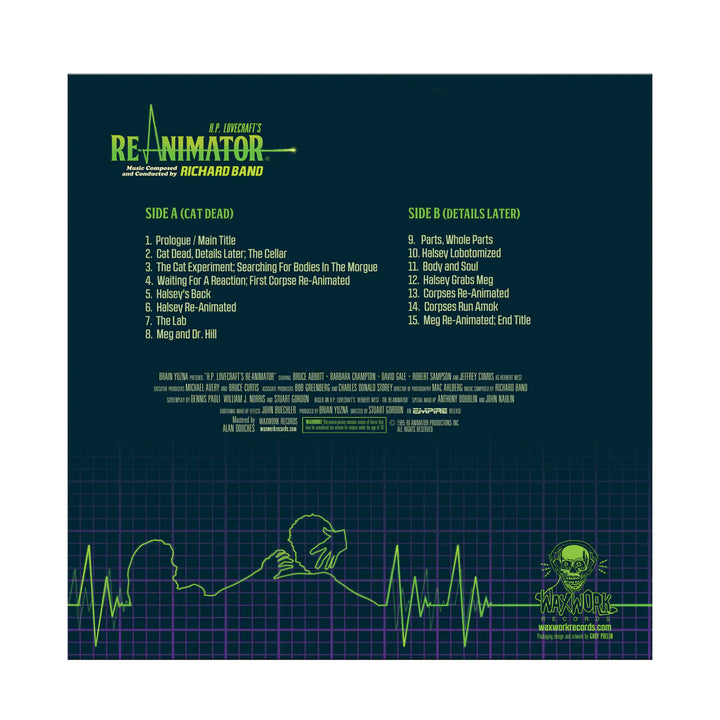 Re-Animator (OST) – Richard Band – "Re-Agent" Swirl Vinyl LP