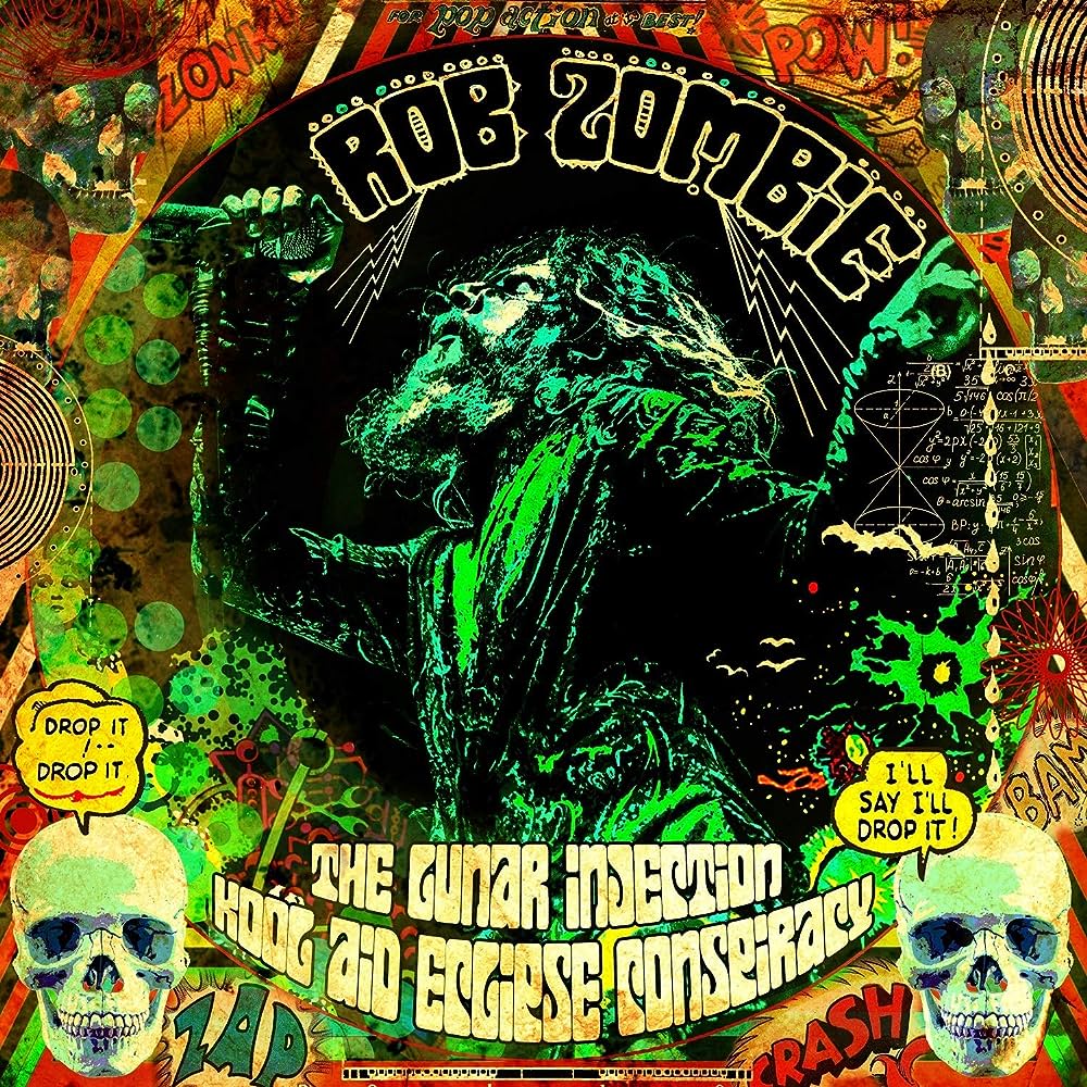 Rob Zombie – The Lunar Injection Kool Aid Eclipse Conspiracy – Indie Exclusive Neon Yellow Vinyl LP