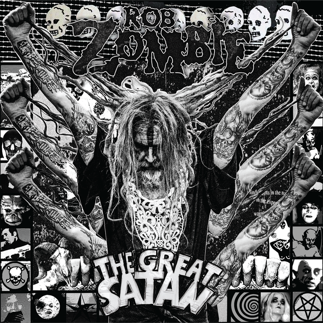 Rob Zombie – The Great Satan – Indie Exclusive Black / White Swirl Vinyl LP