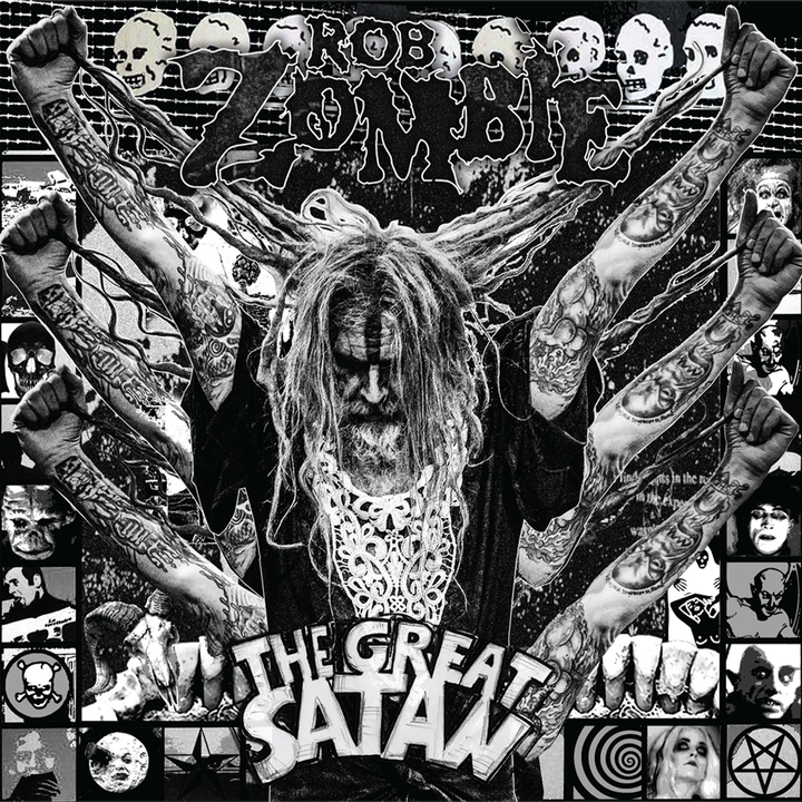 Rob Zombie – The Great Satan – Indie Exclusive Black / White Swirl Vinyl LP