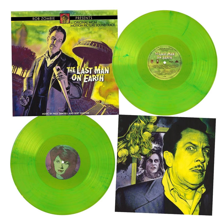 Rob Zombie Presents The Last Man On Earth – Neon Green with Blue Smoke Vinyl 2 LP