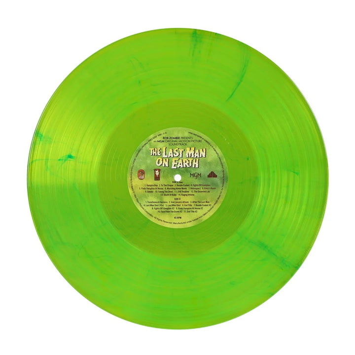 Rob Zombie Presents The Last Man On Earth – Neon Green with Blue Smoke Vinyl 2 LP