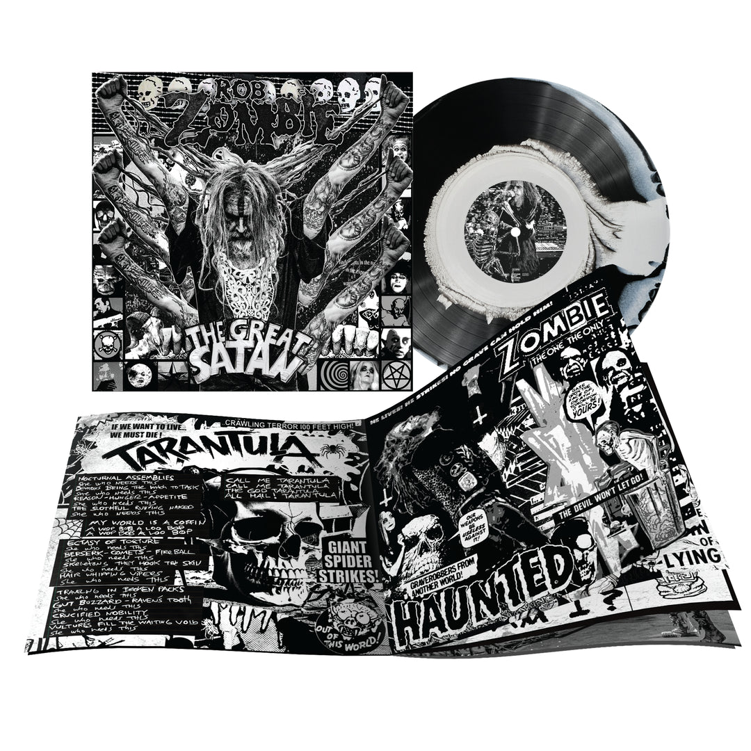 Rob Zombie – The Great Satan – Indie Exclusive Black / White Swirl Vinyl LP