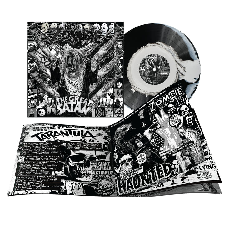 Rob Zombie – The Great Satan – Indie Exclusive Black / White Swirl Vinyl LP