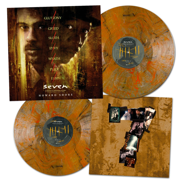 Seven – Howard Shore – "What's In The Box" Swirl Colored Vinyl 2 LP