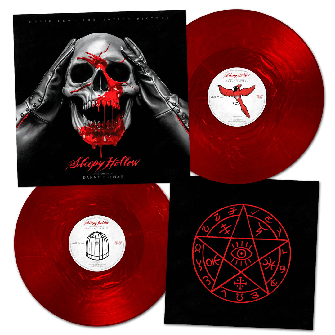 Sleepy Hollow OST – Danny Elfman – Blood Red Vinyl 2 LP