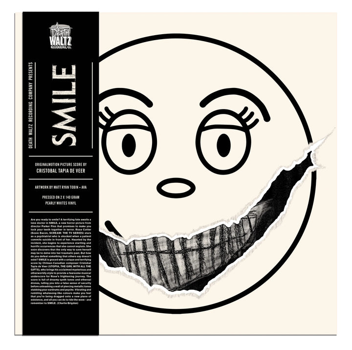 Smile OST – Cristobal Tapia de Veer – Limited Edition Pearly Whites Vinyl 2 LP
