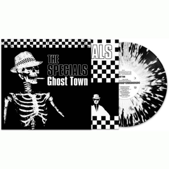 The Specials – Ghost Town – Limited Edition Black & White Splatter Vinyl LP