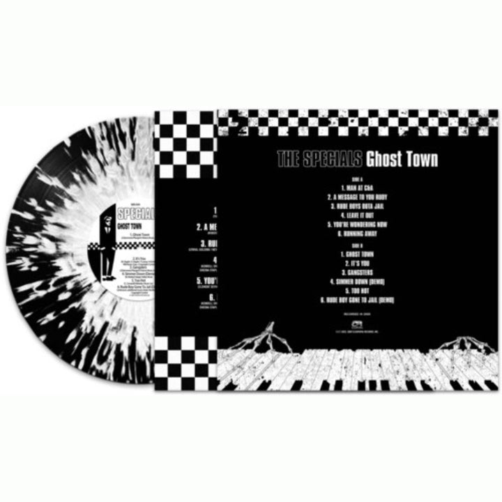 The Specials – Ghost Town – Limited Edition Black & White Splatter Vinyl LP