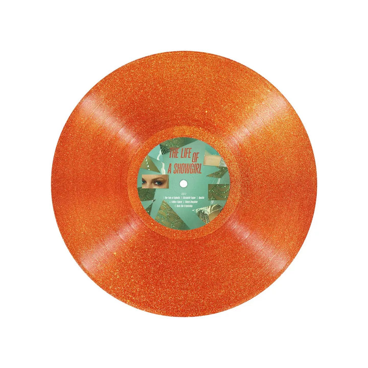 Taylor Swift – The Life of a Showgirl: Sweat And Vanilla Perfume – Portofino Orange Glitter Vinyl LP