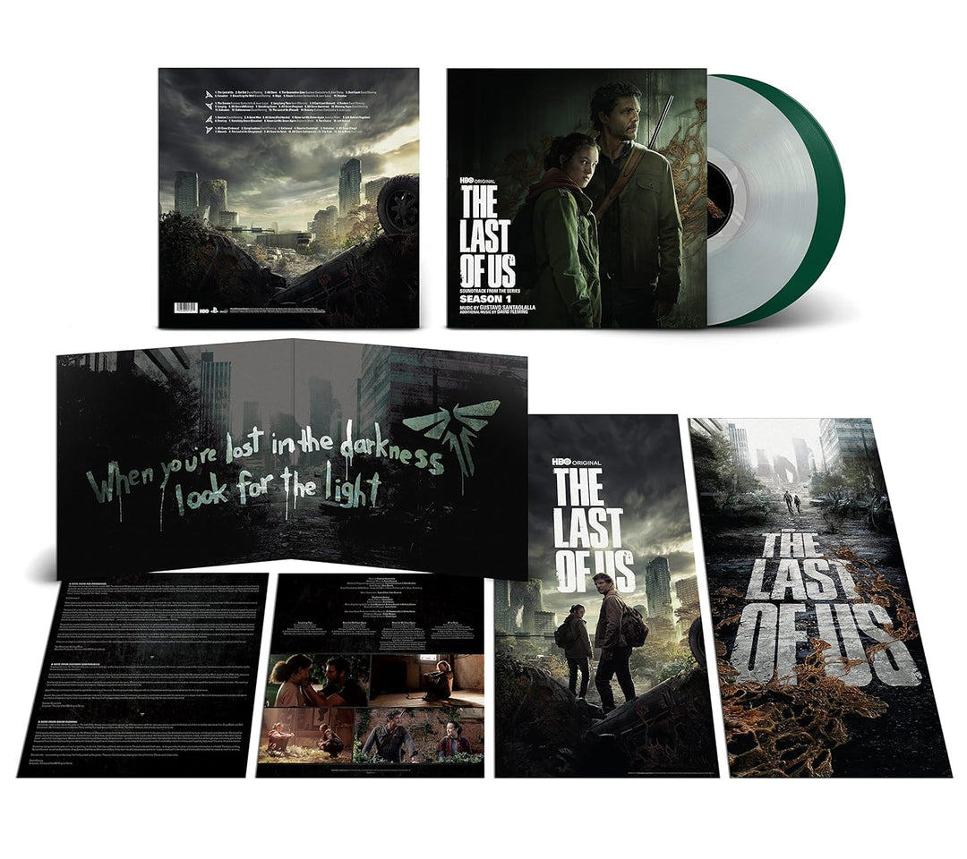 The Last of Us Season 1 OST – Gustavo Santaolalla – Green and Clear Vinyl 2 LP