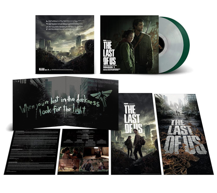 The Last of Us Season 1 OST – Gustavo Santaolalla – Green and Clear Vinyl 2 LP