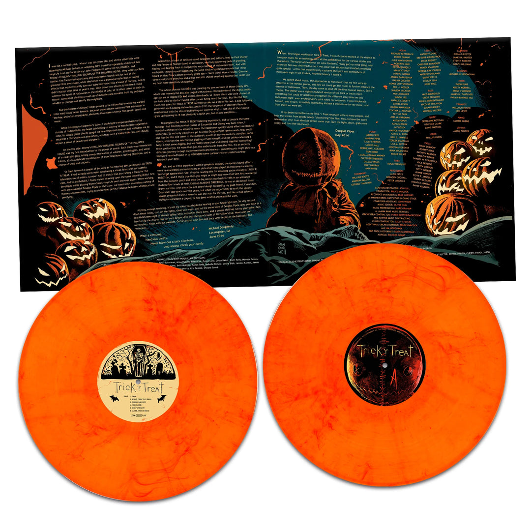 Trick 'r Treat OST – "Jack 'o Lantern" Orange and Red Smoke 2 LP