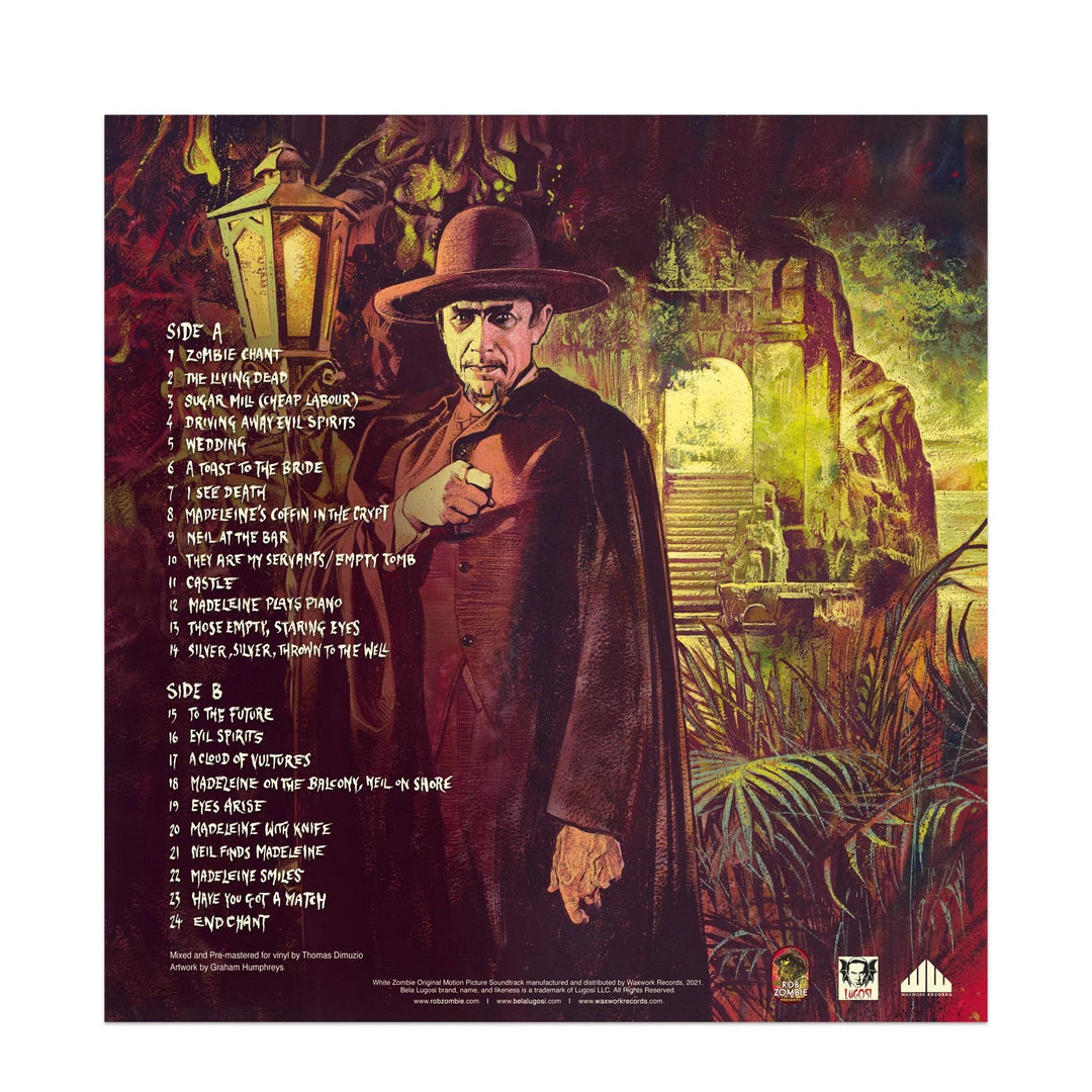 Rob Zombie Presents White Zombie OST – "Jungle" Hand Poured Vinyl LP