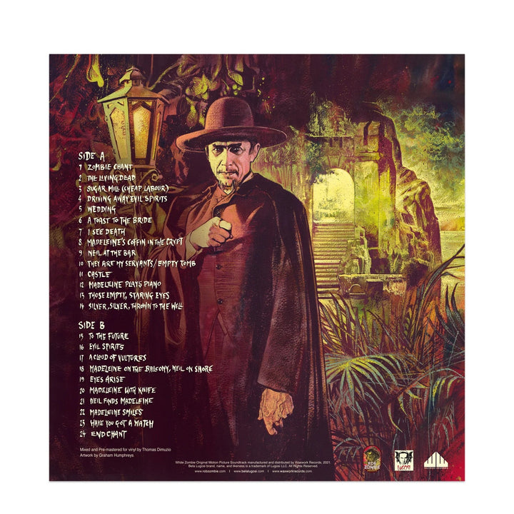 Rob Zombie Presents White Zombie OST – "Jungle" Hand Poured Vinyl LP