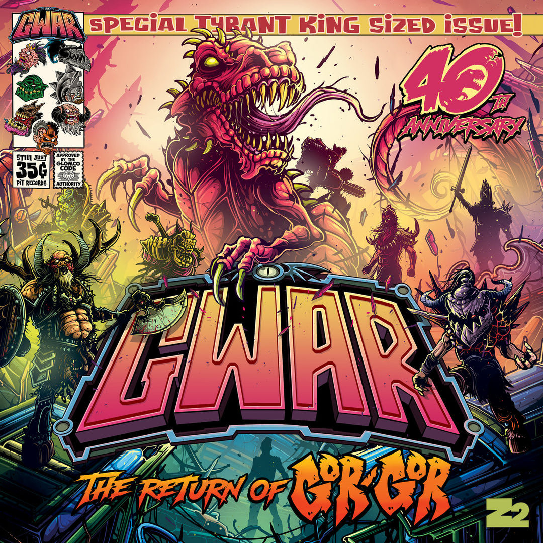 Gwar – The Return Of Gor Gor – Semi-Transparent Purple Vinyl LP