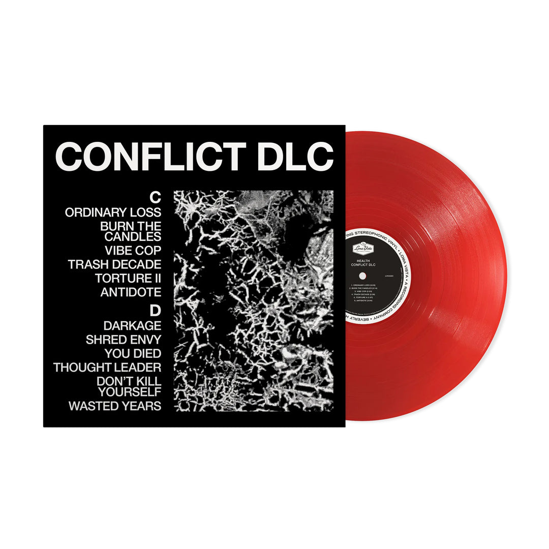 HEALTH – CONFLICT DLC – Limited Edition Indie Exclusive Ruby Red Vinyl LP