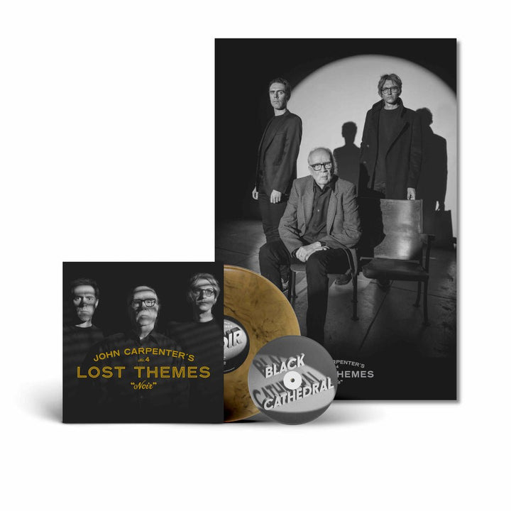 John Carpenter – Lost Themes IV: Noir – Tan & Black Marble Vinyl LP + 7"
