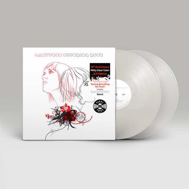 Ladytron –  Witching Hour - 20th Anniversary Indie Exclusive Milky Clear Vinyl 2 LP