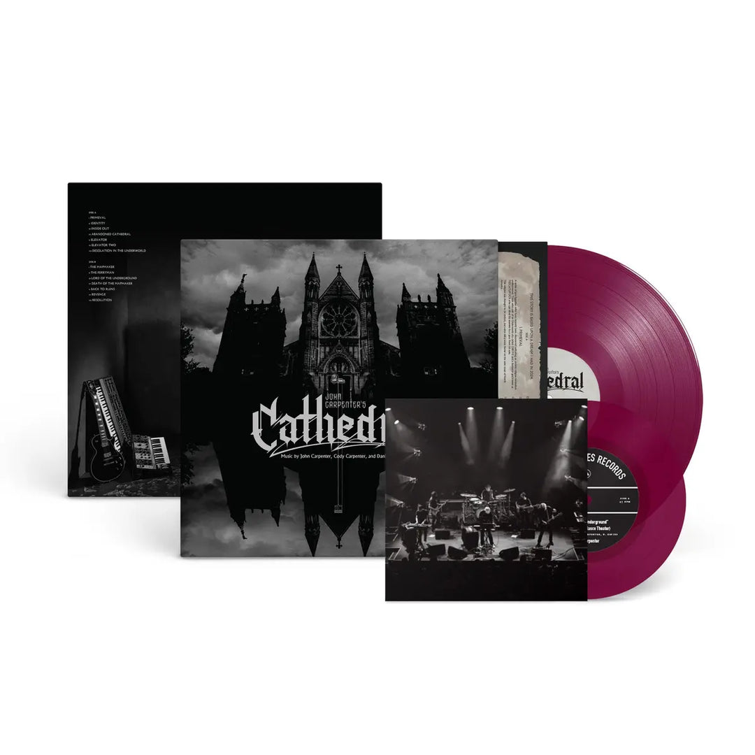 John Carpenter – Cathedral – Indie Exclusive Amethyst Vinyl LP + 7"