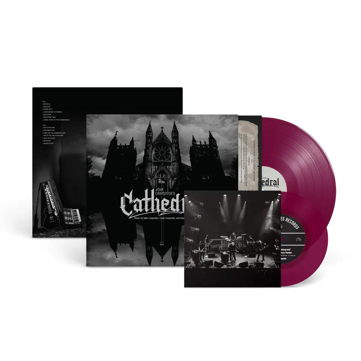 John Carpenter – Cathedral – Indie Exclusive Amethyst Vinyl LP + 7"
