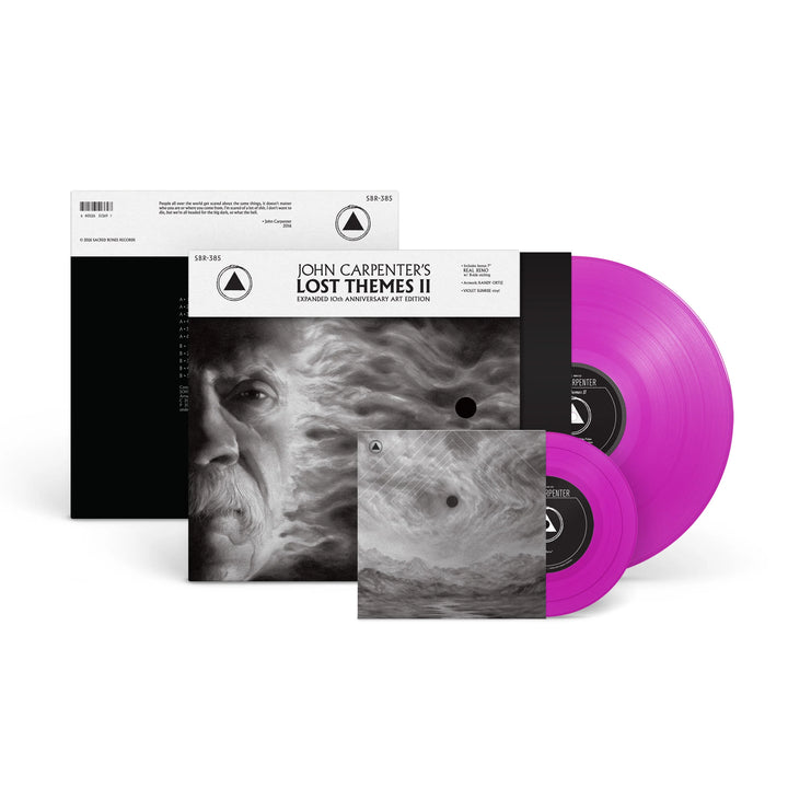 John Carpenter – Lost Themes II Expanded (10th Anniversary Art Edition) – Neon Violet LP + 7" (PRE-ORDER)